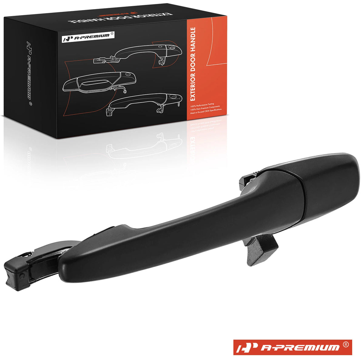 Front Passenger Door Handle for Ford Mustang (2005–2009) 4R3Z6322404APTM, AR3Z-6322404-AAPTM, 80626