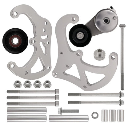 A/C Compressor Bracket Kit w/ Tensioner for LS Truck SUV