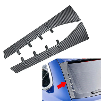 Carbon Black Rear Window Spoiler Lip for BMW 5 Series F11 (2011-2017)