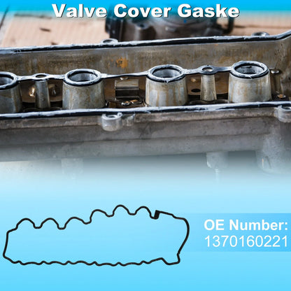 Valve Cover Gasket for Mercedes-Benz S-Class (2005–2013) Black Silicone