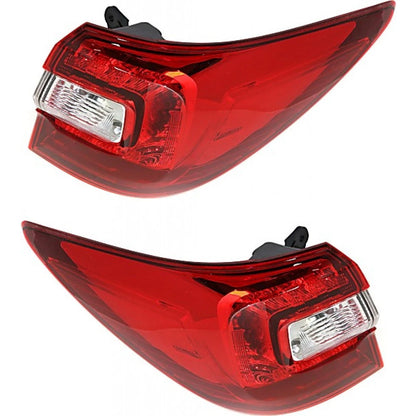 Set of 2 LED Tail Lights for Subaru Outback (2015–2018) PLX-M0-11-6718-01-9-CL360A2, SU2804106, SU2805106