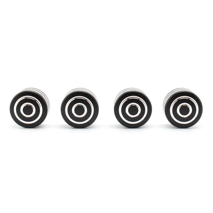 4X Billet Aluminum Head Bolt Cover Cap for Triumph T120 Thruxton Scrambler (2016–2023)