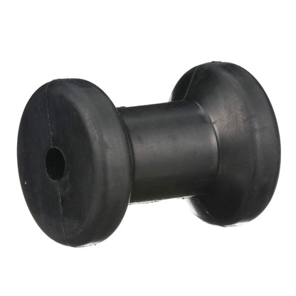 4-Inch Rubber Spool/Keel Roller for Boat Trailers (4")