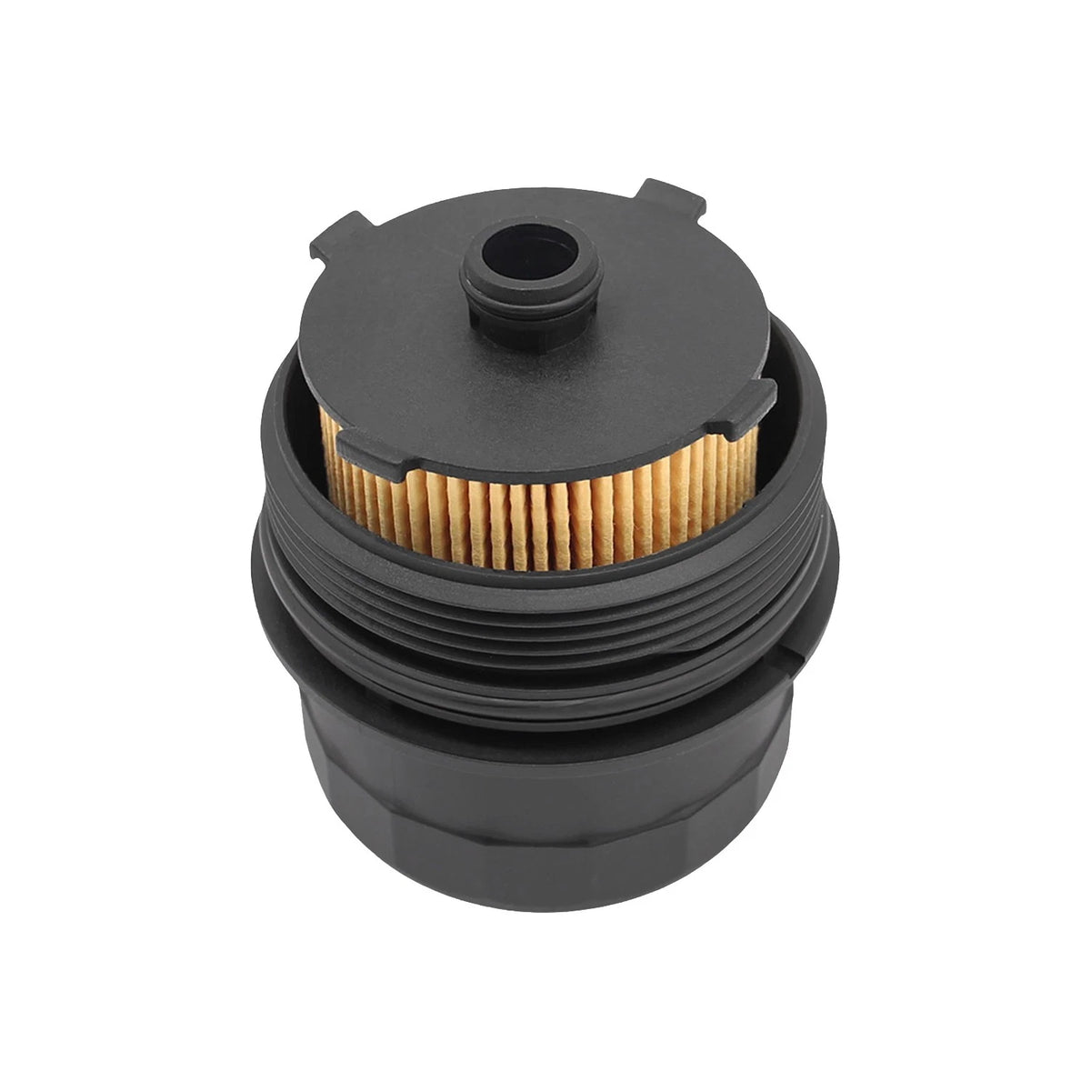 Engine Oil Filter Housing Cover Cap w/ Filter for Volvo S90 (2017–2022) 32140027, 31321084, 32140029