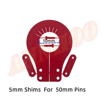 8pc Bucket Pin Shim Kit for Yanmar Vio 80 (Excavator, Skid Steer)