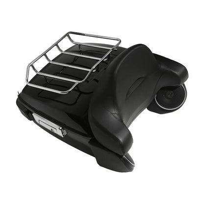 Trunk Pad Rack Smoked Light Speakers Mount for Harley Touring (2014–2026)