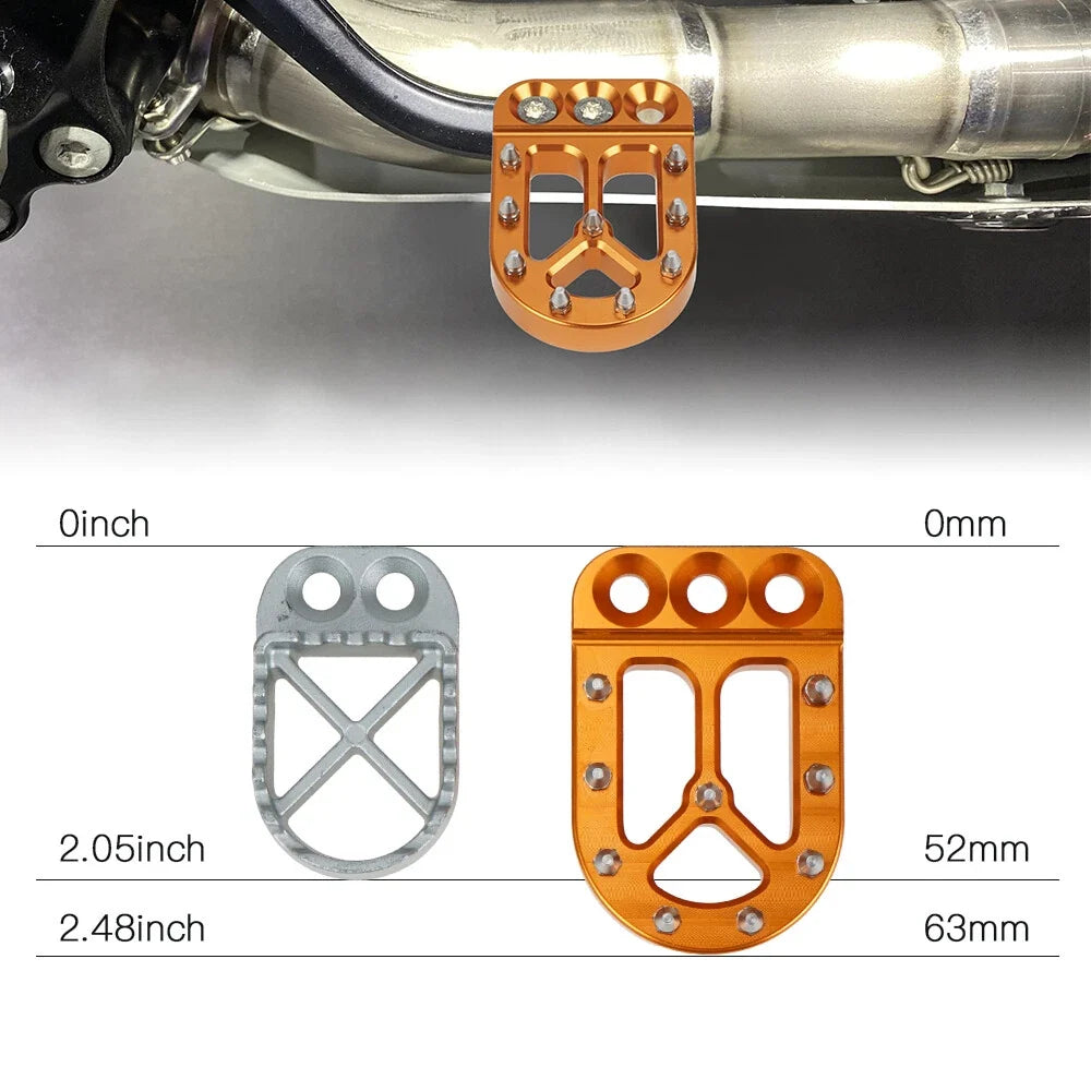 Rear Foot Brake Lever Peg Pad Extension for GasGas SM700 ES700 (2022–2023)