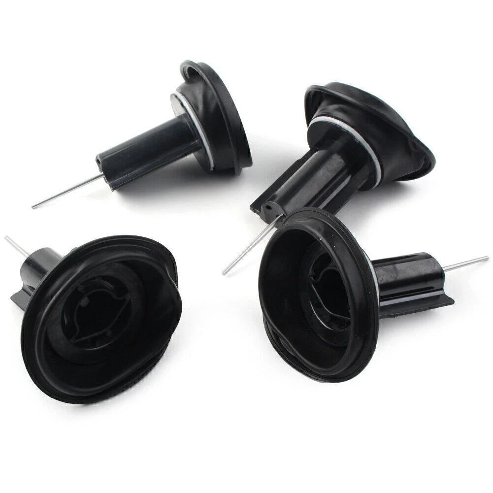 Set of 4 Carburetor Plunger Diaphragms for Suzuki GSF1200 Bandit (2001–2006)