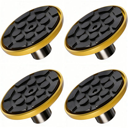 4Pcs Round Lift Adapter with Rubber Pad for Atlas Automotive Equipment