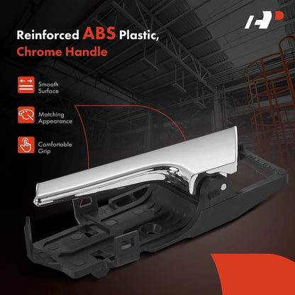 Front Interior Door Handle for Chevrolet Aveo (2007–2011) Chrome Black 96462709, 81850