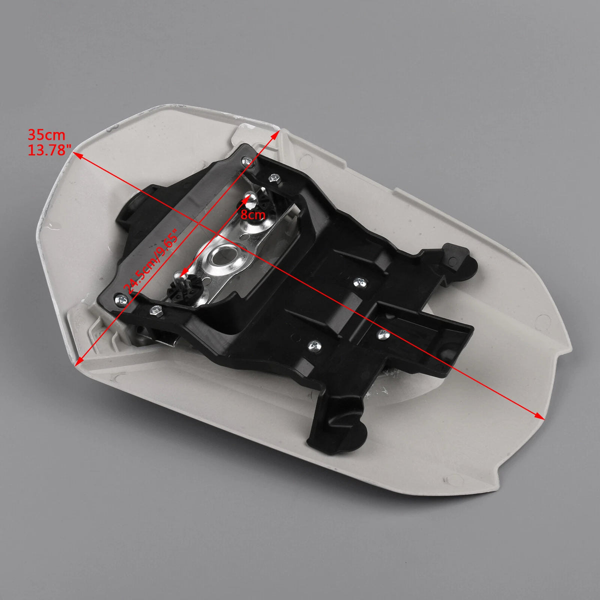 Rear Pillion Seat Cowl Fairing Cover for Suzuki GSXR1000 (2009–2017) White