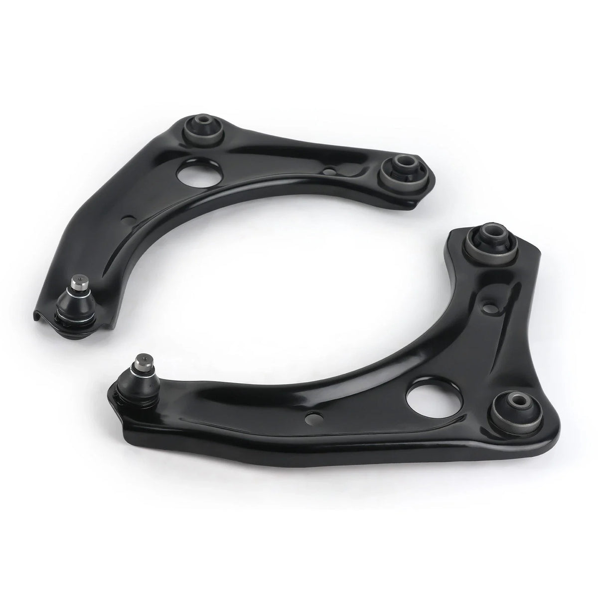 Set of 2 Front Suspension Control Arms + Ball Joints for Nissan Micra (2015–2019)