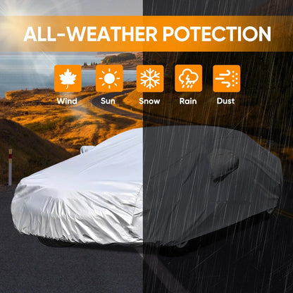 Car Cover for Ford Mustang, Mondeo, Chevrolet Camaro (Dust, Rain, UV Protector)