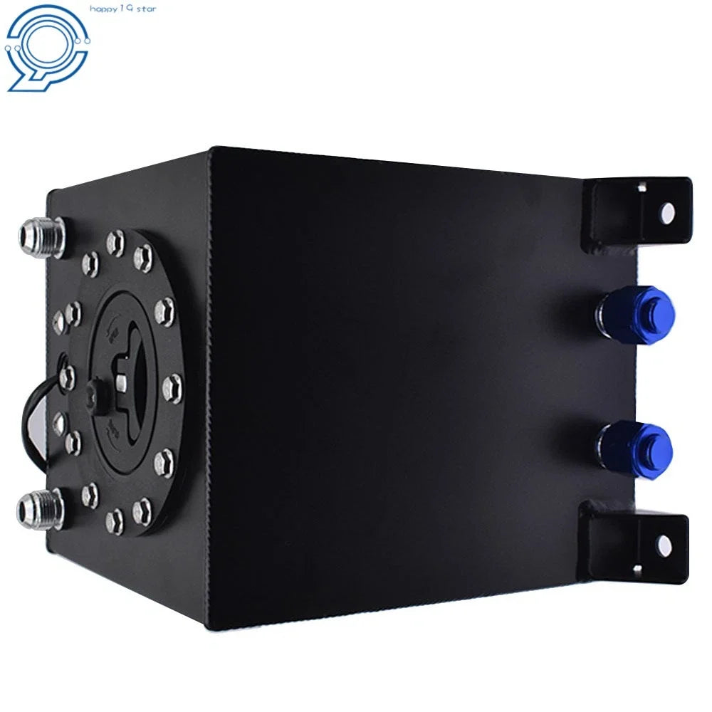 2.5 Gallon Fuel Cell Tank for Racing Drift with Level Sender (Aluminum Black)