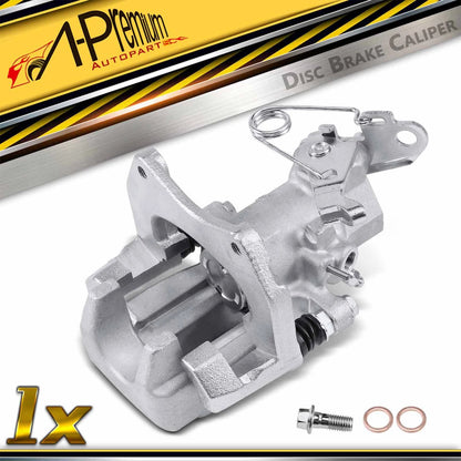 A-Premium Rear Left Disc Brake Caliper w/Bracket for Audi A8 Quattro (2000–2003) 4D0615423E, 19-B2716