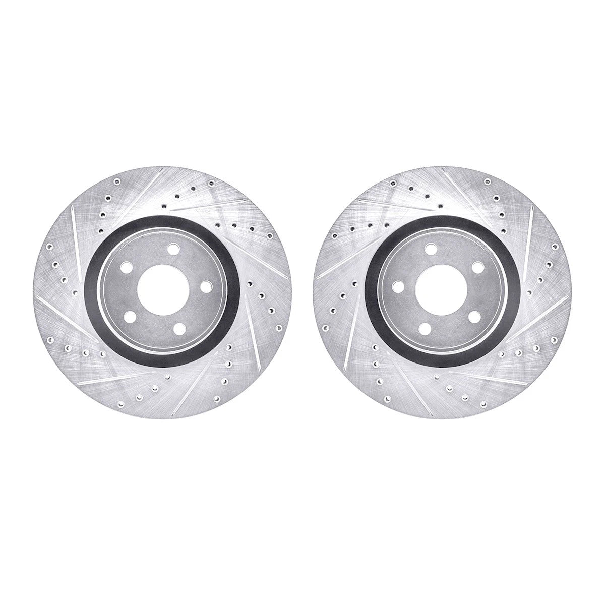 2X Brake Discs for Lincoln MKC (2015–2019) WGPN1-54138 Front AWD