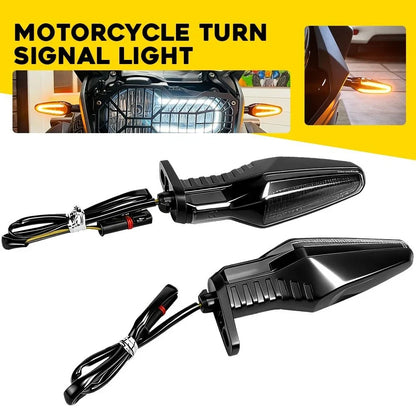 Pair Rear LED Blinker Lamps for BMW G310R/GS S1000RR/XR/R (2021–2025) Smoked Lens