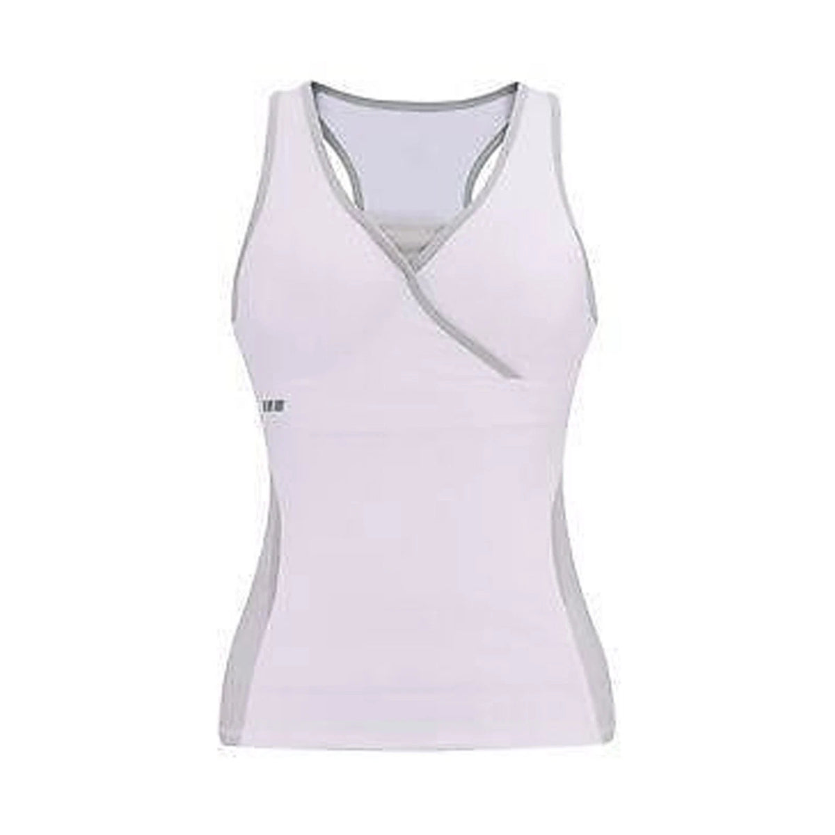 Women's Small White Stripe Tank Top for Can-Am (OEM, 4533530401)