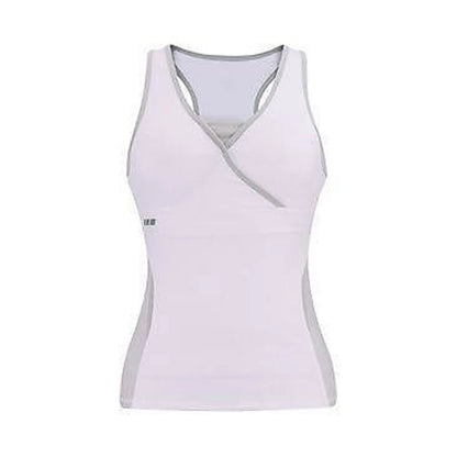 Women's Small White Stripe Tank Top for Can-Am (OEM, 4533530401)