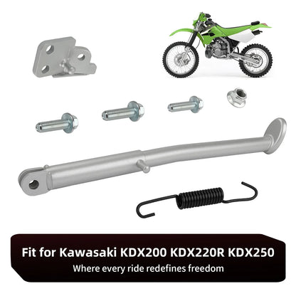 Kick Side Stand Kit for Kawasaki KDX200 KDX220R KDX250 (1991–2006) 34024-1279