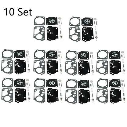 10x Carburetor Kit for Poulan BVM210VS (Zama RB-156 C1U-W43 C1U-W45)