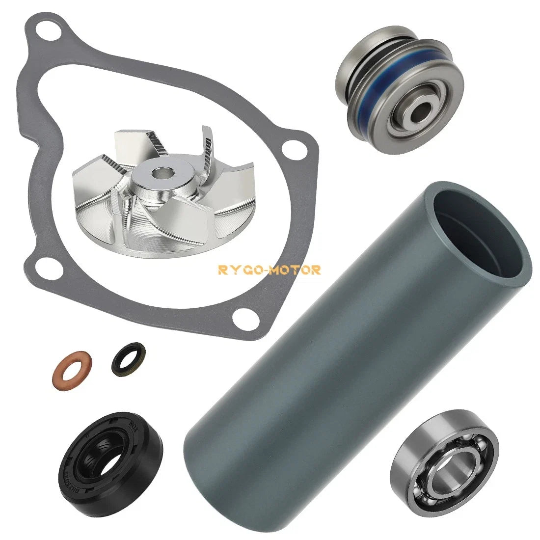 Water Pump Rebuild Kit Impeller w/Seal Driver for Polaris Scrambler 500 (1997–2012)