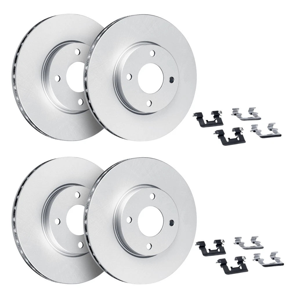 Disc Brake Set for Volkswagen Cabrio (2000–2002) ALX-PAU-DF-4514-74011-CLA1