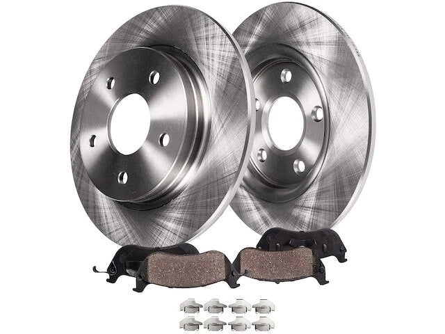 Brake Pad and Rotor Kit for Jeep Commander (2006–2010) 22437MYNM