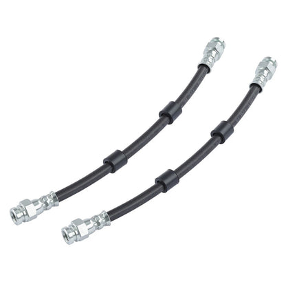 Set of 2 Brake Hoses for Mazda (2011–2014) 18021807, 2201819, D65143810