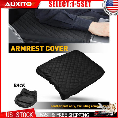 Jump Seat Center Console Lid Armrest Cover Pad for Ford F150 (2015–2023)