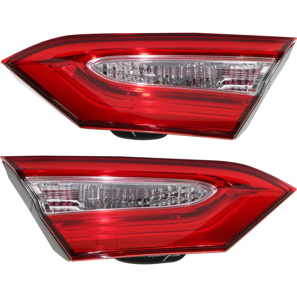 2X Inner Tail Light for Toyota Camry (2018–2020) PLX-M0-17-5770-00-CL360A55, TO2802140, TO2803140