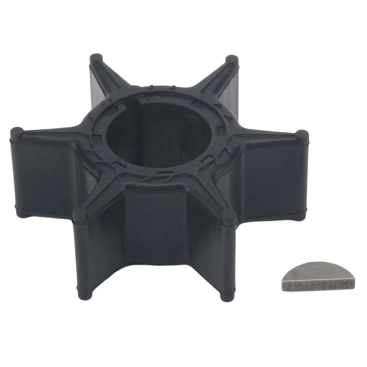 Water Pump Impeller & Key for Yamaha Outboard (697-44352, 697-44352-01, 90280-03024)