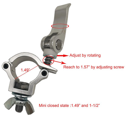 1 Piece Truss Clamp for Stage Lighting (1.49-1.57 Inch)