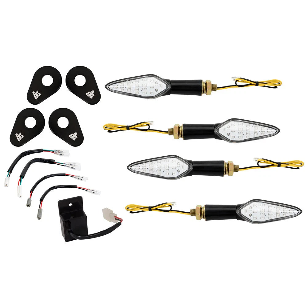 LED Turn Signal Kit for Tusk Style 1 (DRL F/Standard R)