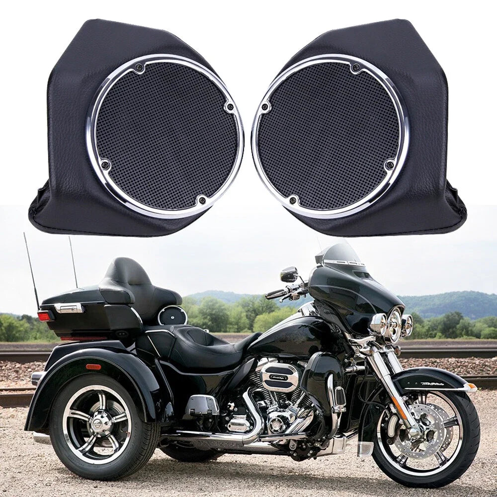 Rear 6.5" Speaker Pods for Harley Touring Electra Glide (2014–2022)