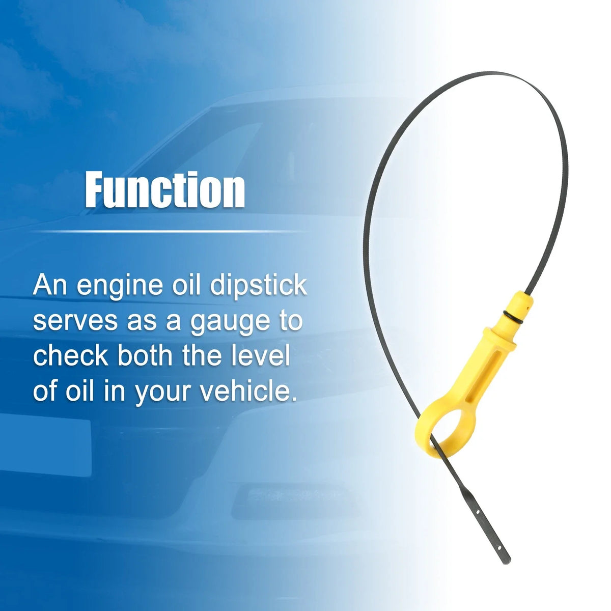Engine Oil Fluid Level Dipstick for Ford F-150 (2015–2023) No.FL3Z6750A