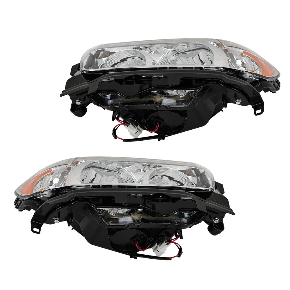 Set of 2 Clear Halogen Projector Headlights for Subaru Forester (2006–2008)