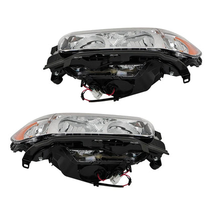 Set of 2 Clear Halogen Projector Headlights for Subaru Forester (2006–2008)