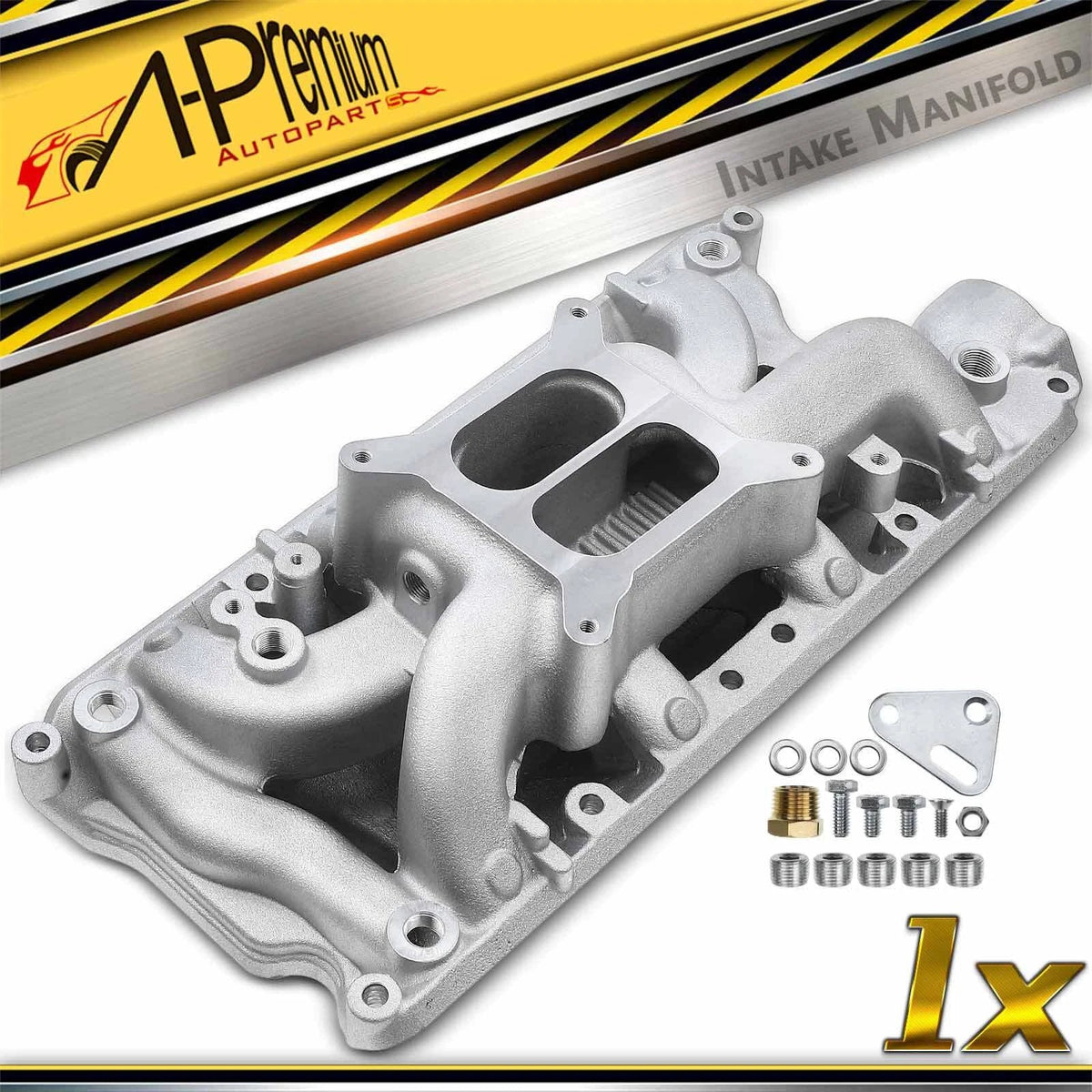 Dual Plane Air Gap Intake Manifold for Ford Small Block Windsor (1962–1997)