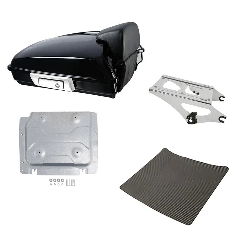 Razor Trunk Luggage Backrest Mount Rack for Harley Touring Road King (2014–2026)