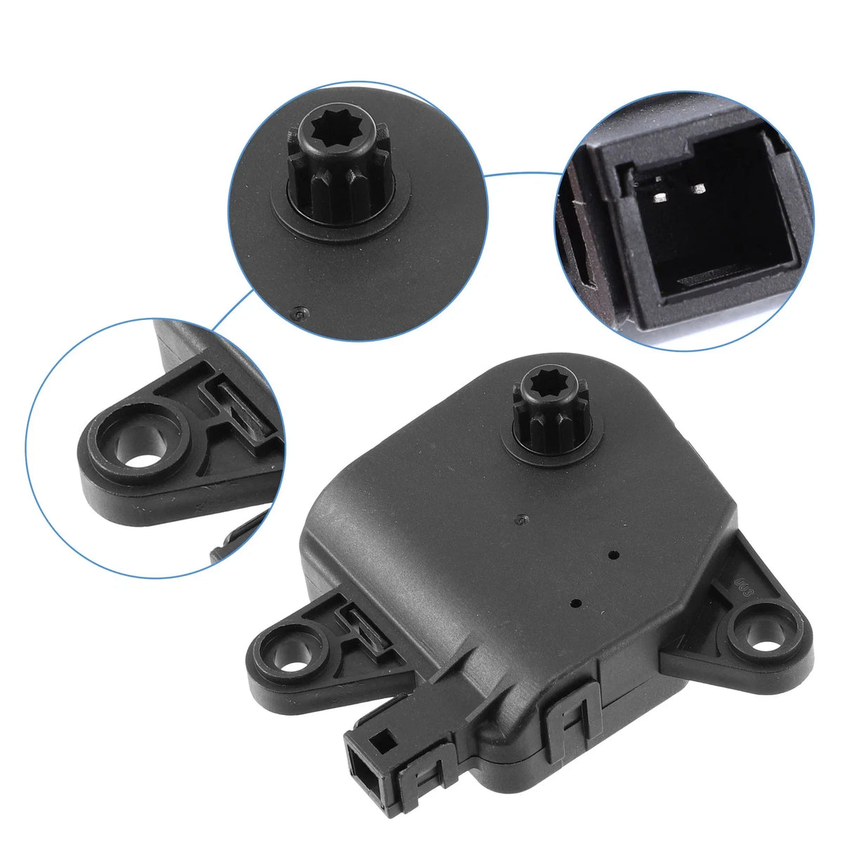 2X Air Door Actuator for Dodge Caravan (2001–2007)