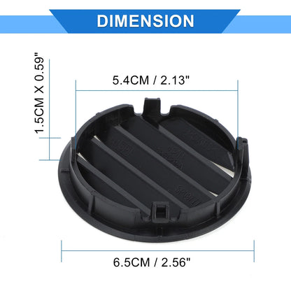 1 Pair Center Dash A/C Outlet for Ford Focus (2005–2007) Black Air Vent Panel