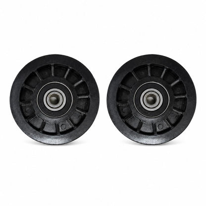2X Flat Idler Pulleys for Husqvarna (Replaces 532194327)