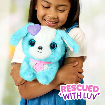 Scruffaluvs Blue Surprise Pet Plush Toy (19 cm)