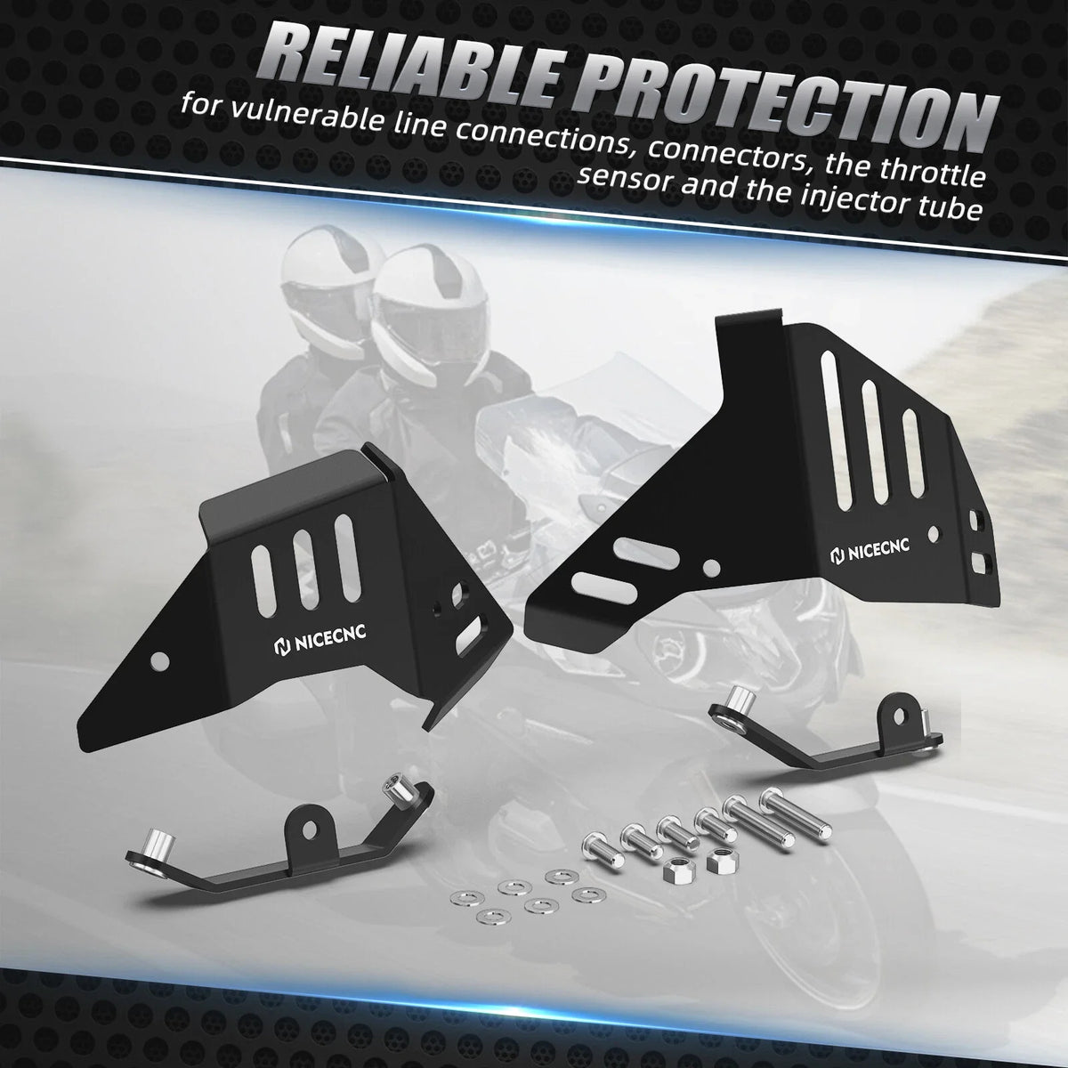Throttle Body Guards for BMW R1250GS (2018–2023)