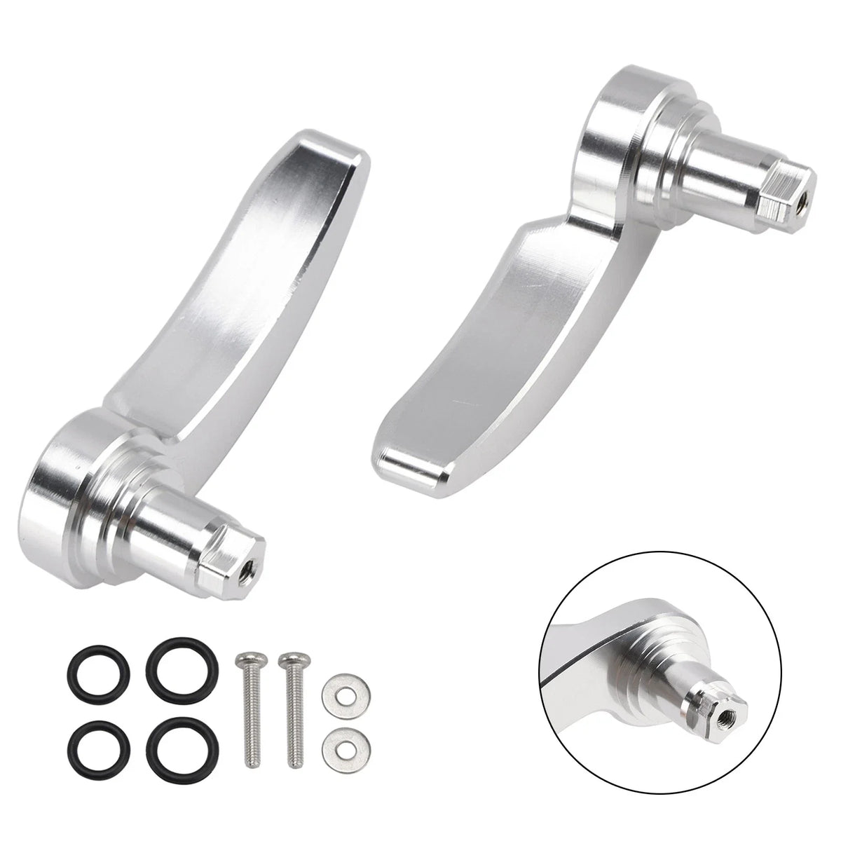 Side Storage Saddlebag Lid Lifters for Harley Touring Street Electra Glide (2014–2024)