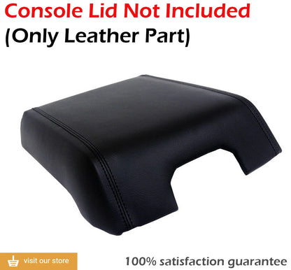 Leather Synthetic Center Console Armrest Cover for Ford F150 (2015–2019)