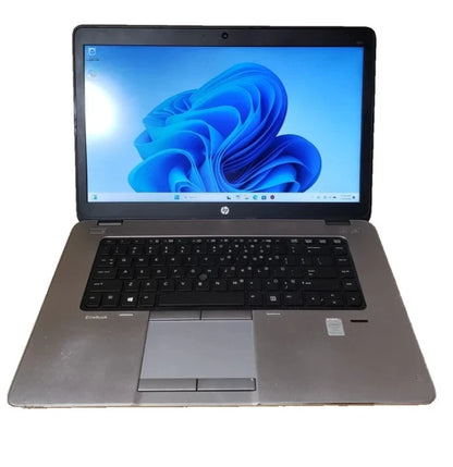 HP EliteBook 850 G1 15.6" Core i7 4th Gen 8GB RAM 256GB SSD Win 11 Pro