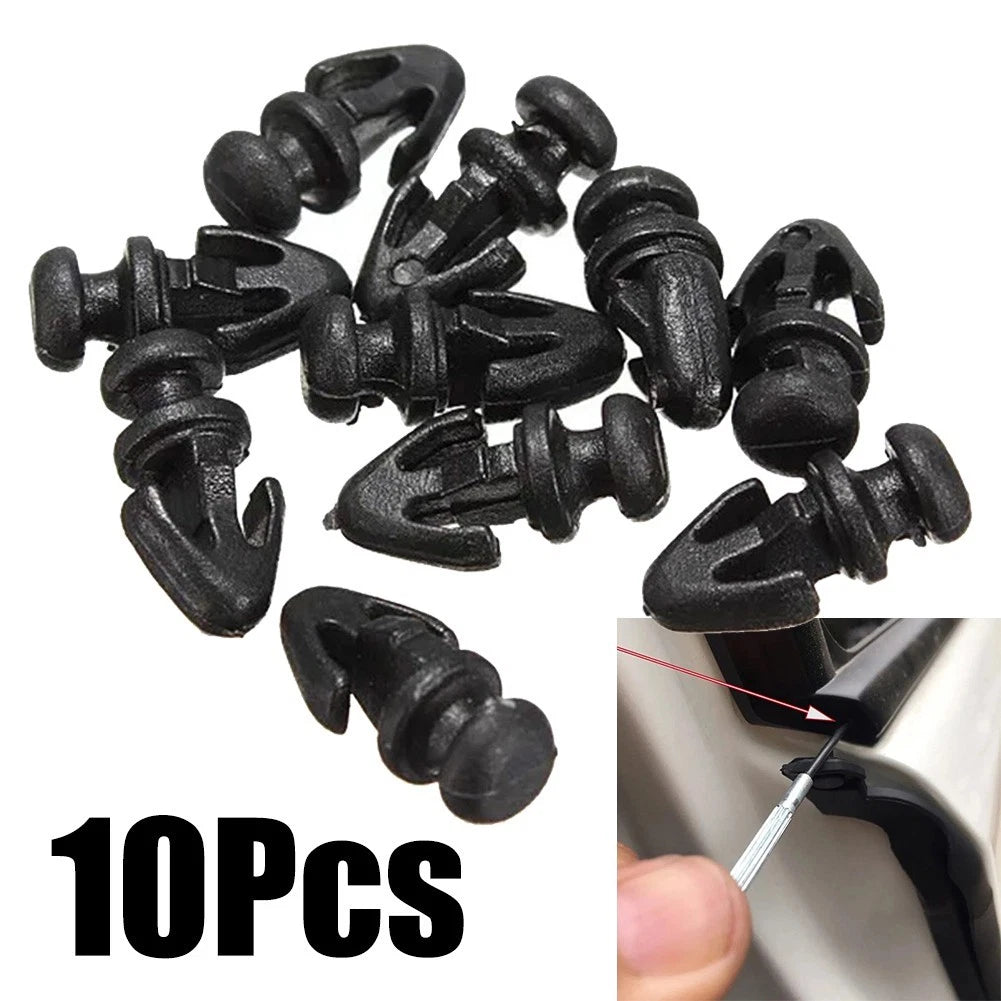 10Pcs Door Seal Sill Strip Push Rivet Clips for Ford Mondeo (MK2/MK3/MK4)