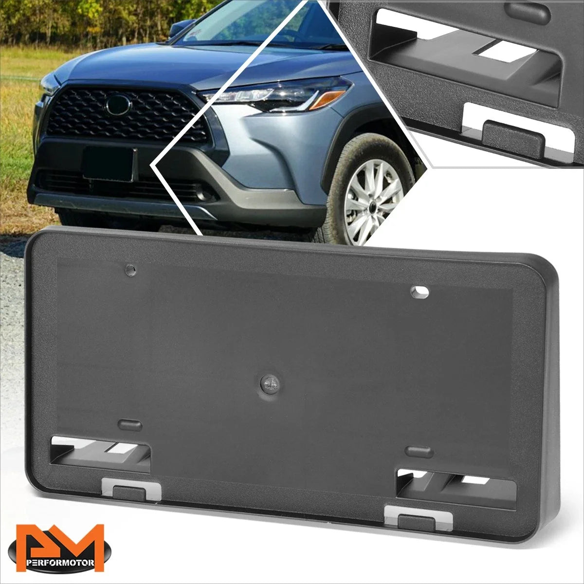 Front License Plate Mounting Bracket for Toyota Corolla Cross (2024)